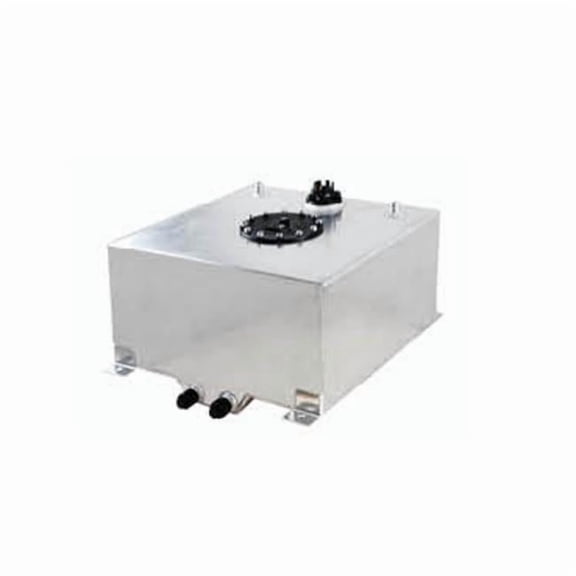 Bous Performance F51004R 10 gal Red Aluminium Fuel Cell with Sender, 9 x 17 x 17 in.