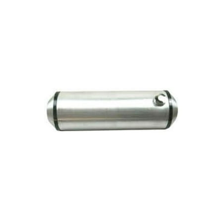 Bous Performance F52037 11 gal & 10 x 33 in. Offset Outlet Round Aluminum Fuel Tank