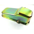 thumbnail image 1 of Bous Performance  Steel Stock Oil Pan with Passenger Side Dipstick for 1980-1985 SB Chevy 283-350 V8, Zinc, 1 of 1
