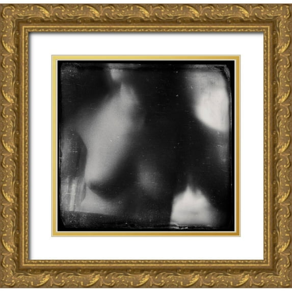 Bousca, Bogdan 27x26 Gold Ornate Wood Framed with Double Matting Museum Art Print Titled - Untitled