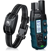 Bousnic Dog Shock Collar - 3300Ft Training Collar with Remote for 5-120lbs Small Medium Large Dogs Rechargeable Waterproof e Collar with Beep 1-8, Shake1-16, Safe Shock1-99 Modes Black