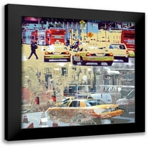 Bouteiller, Cedric 12x12 Black Modern Framed Museum Art Print Titled - Joe# 4