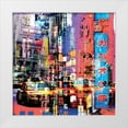 thumbnail image 1 of Bouteiller, Cedric 20x20 White Modern Wood Framed Museum Art Print Titled - NY Chinatown, 1 of 4