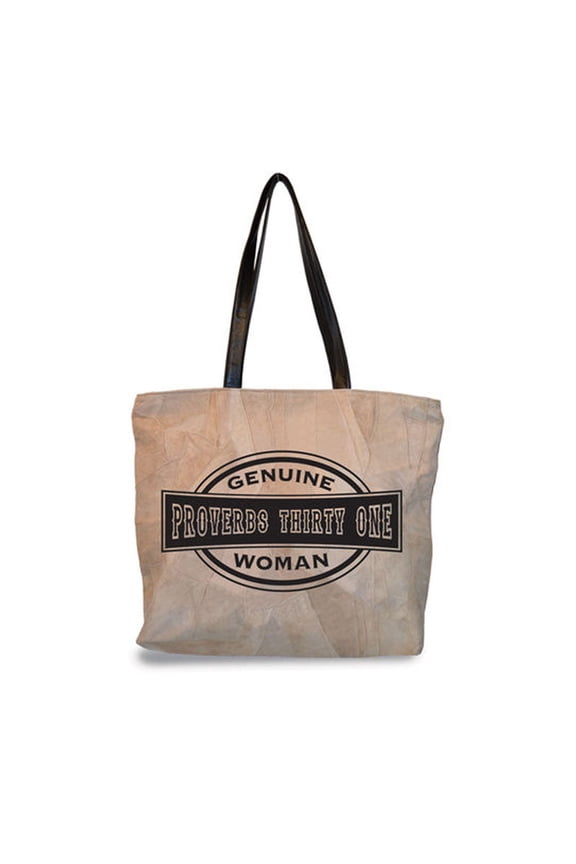 Boutique 84686 Bag-Genuine Woman-Leather-Small, 16 x 13 inch Handle 13 inch