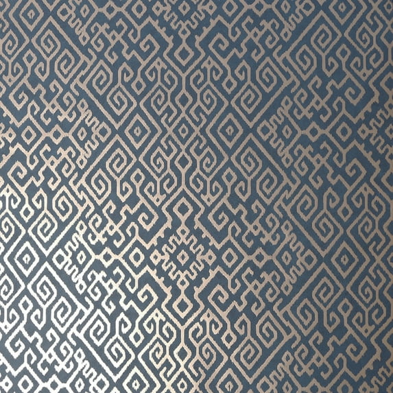 Boutique Bazaar Navy Wallpaper - N/A