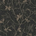 thumbnail image 1 of Boutique Belle Charcoal and Gold Wallpaper, 1 of 3