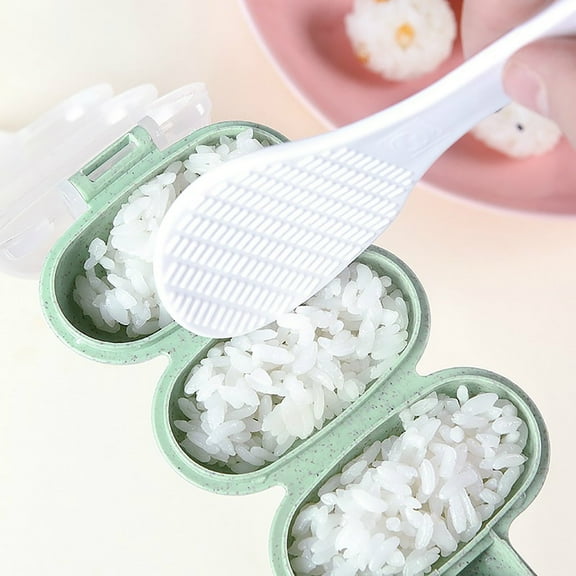 Boutique Clearance Dessert Molds Rice Ball Molds Diy Rice Ball Shaker Lunch Making Molds Rice Ball Molds Spherical Kitchen tools Kids Food Decorations Rice Ball Shaker Making Molds With Mini Rice