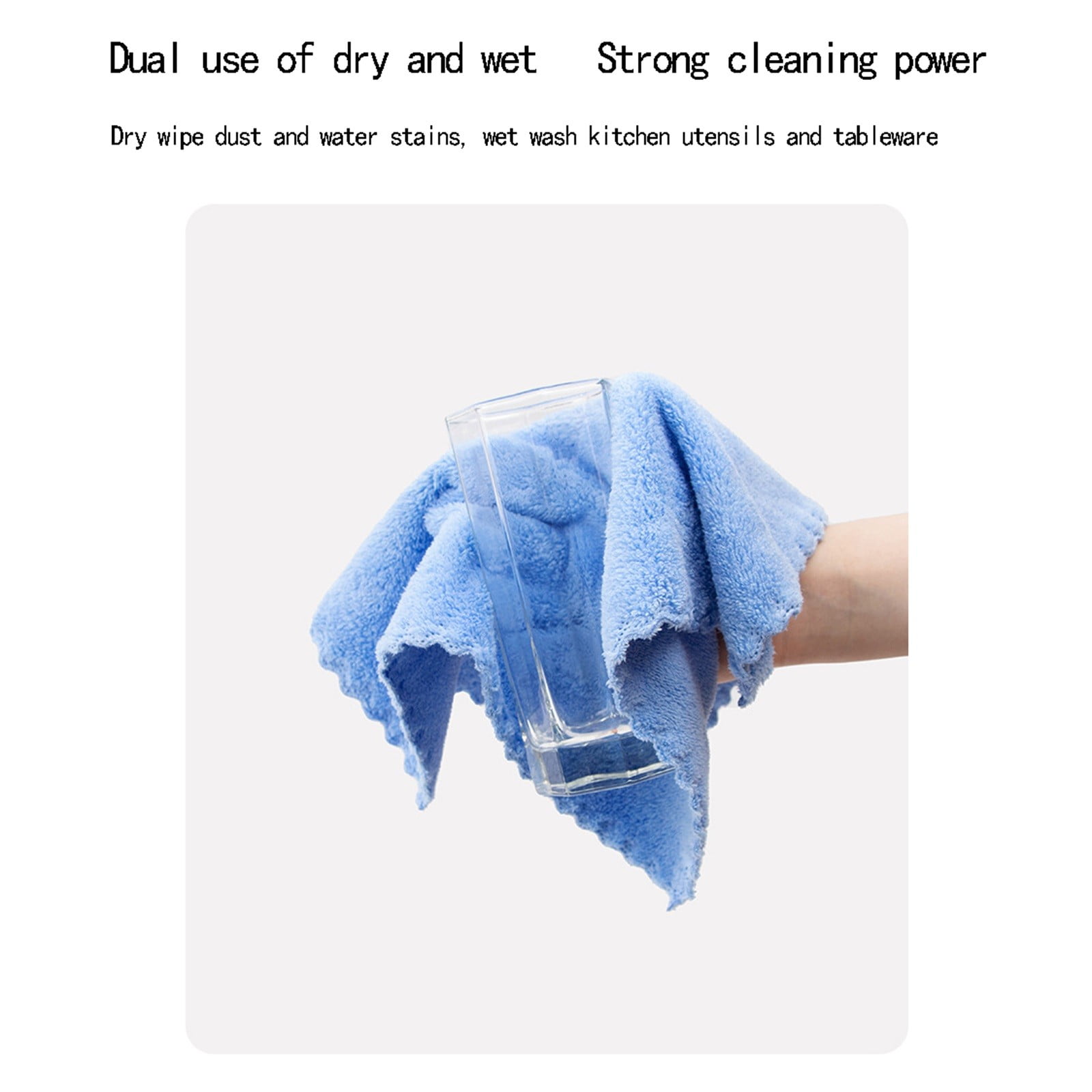 Boutique Clearance Sales Absorbent Rags 1 Pack of Fiber Cleaning Cloth ...