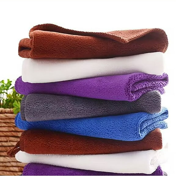 Boutique Clearance Sales Household Cleaning Cloth Fiber towels Thickened Square towels of Various Sizes Housekeeping Rags Housekeeping Housekeeping