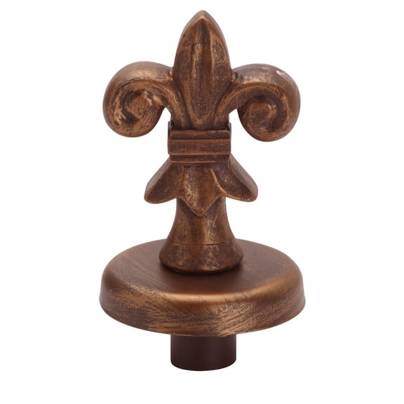 SSWBasics Boutique Cobblestone Fleur De Lis Finial for Dressmaker Forms