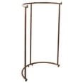 thumbnail image 1 of SSWBasics Boutique Cobblestone Half Round Clothing Rack - Elegant Round Clothes Rack for Retail Display - Durable Round Clothing Racks for Retail Shops, 1 of 2