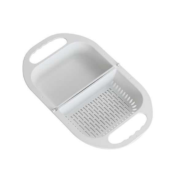 Boutique Drain Rack Clearance Foldable Leaking Basket Fruit Vegetable Container Sink Storage Basin