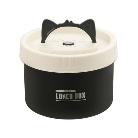 Boutique Kitchen Bento Boxes Kitchen and Dining Stainless Insulated Lunch Box Round Lunch Box Portable Storage Box Suitable for Home and Outing