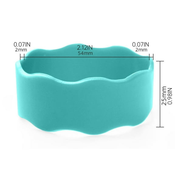 Boutique Kitchen Clearance Sales Personalized Baby Bottle Labels For Daycare Water Bottle Name Bands Customized Engraved Silicone Baby Reusable Bottle Straps Labels For Cups School