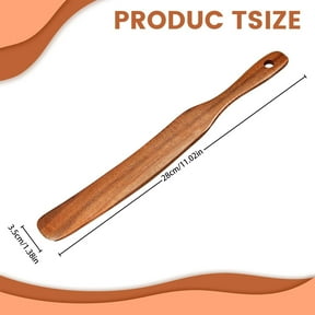 Mad Hungry 4-Piece Acacia Wood Spurtle Set, Cooking Utensil ...