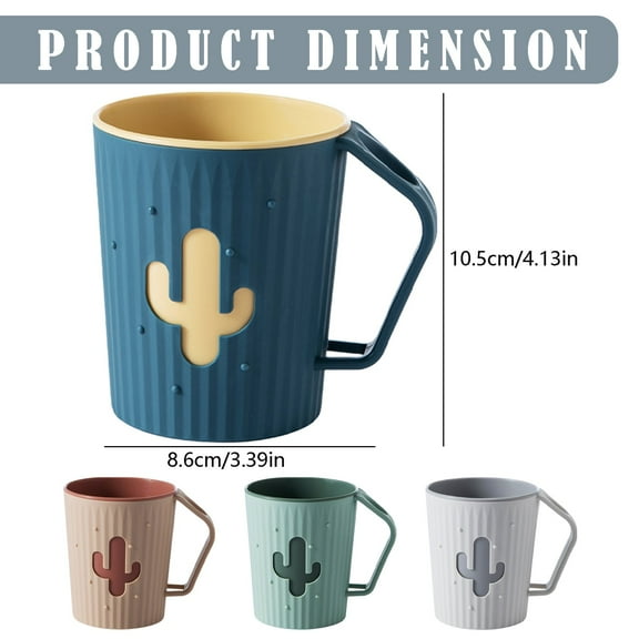 Boutique Kitchen Clearance Wheat Lightweight Cup Biodegradable Mug Plastic Tumbler For Water