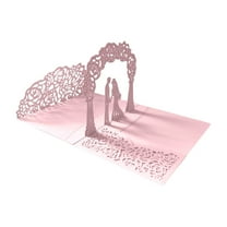 ZXNWN Clearance Wedding Cards for Bride and Groom Up Congratulations Card With Holder for – Elegant Marriage Card for Bridal Shower Wedding Shower & In Law Engagement Or Newlywed Tree Design