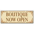 thumbnail image 1 of Boutique Now Open | 18" X 48" Banner | Heavy Duty 13oz. Outdoor Vinyl Single Sided With Grommets | Made in The USA, 1 of 4