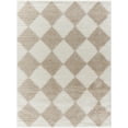 thumbnail image 1 of BoutiqueRugs Achaia Contemporary Area Rug - Beige, Dark Beige - 6'7" x 9', 1 of 2