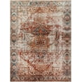 thumbnail image 1 of BoutiqueRugs Adtugan Traditional Area Rug - Machine Washable - Burgundy, Navy, Off White - 7'10" x 10'2", 1 of 12
