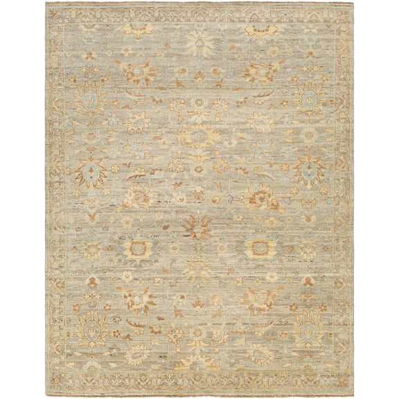 BoutiqueRugs Afia Traditional Area Rug - Tan, Navy, Light Blue - 2' x 3'