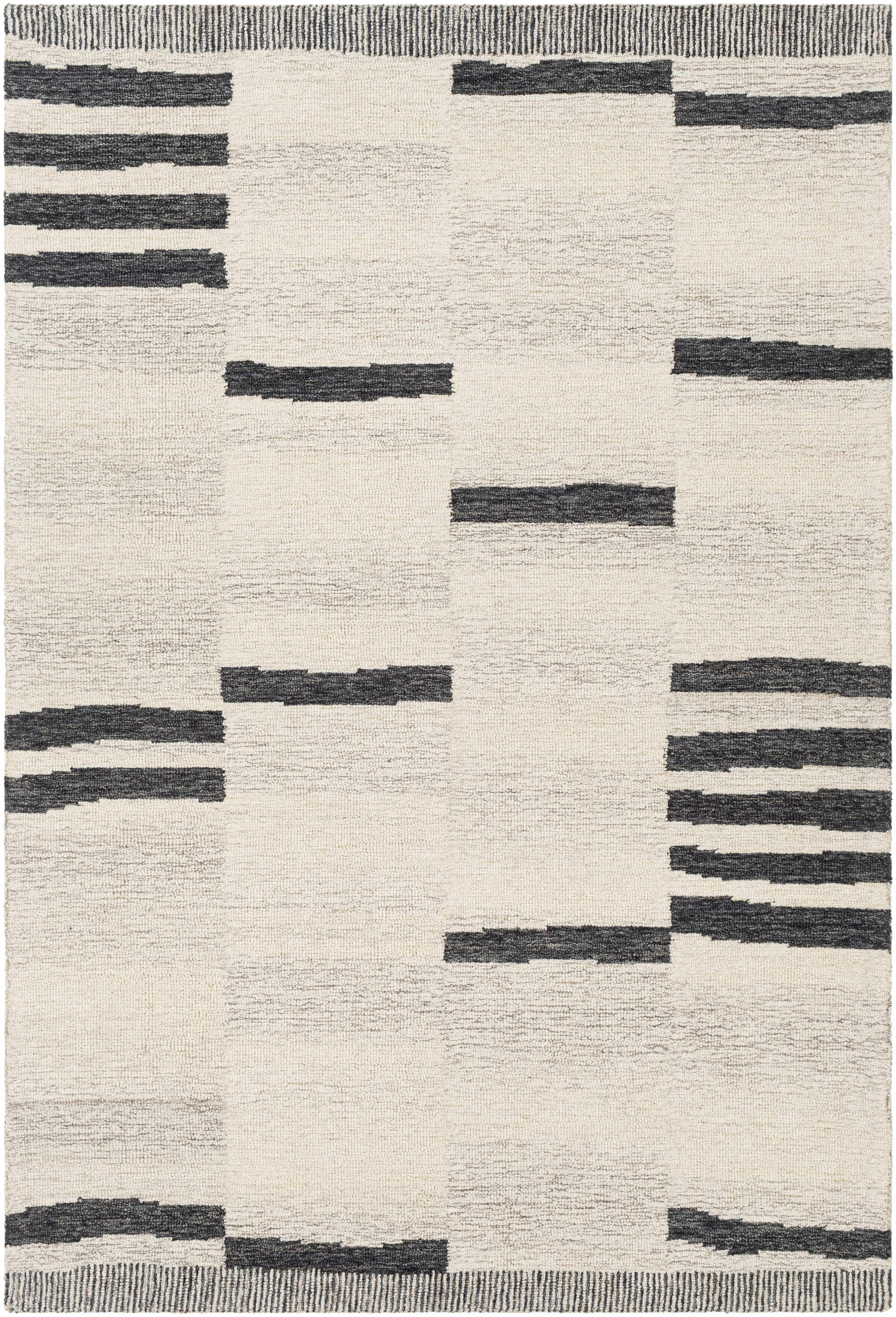 Image showcasing Boutique Rugs Aibonito Hand Tufted Wool Natural Fiber Soft Extra Large ...