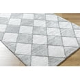 thumbnail image 1 of Boutique Rugs Aideen Diamond Patterned Area Rug - Light Silver, Silver Gray, Metallic Silver - 7'10" x 10', 1 of 6
