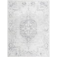 thumbnail image 1 of BoutiqueRugs Akram Farmhouse Area Rug - Machine Washable - Cream, Antrasit - 6'7" x 9', 1 of 16