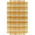 thumbnail image 1 of BoutiqueRugs Alara Jute Plaid Area with Tassel Area Rug - Peach, Tan - 5' x 7'6", 1 of 10