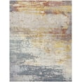 thumbnail image 1 of BoutiqueRugs Alexandra Contemporary Area Rug - Navy, Ice Blue, Gray - 6'7" x 9', 1 of 14