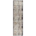 thumbnail image 1 of Boutique Rugs Alexi Contemporary Runner Rug - Beige, Medium Gray, Gray - 2'7" x 9' Runner, 1 of 8