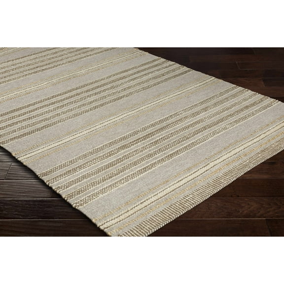 BoutiqueRugs Allendorf Traditional, Transitional Area Rug - Medium Gray, Cream, Charcoal - 5' x 7'6"