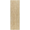 thumbnail image 1 of Boutique Rugs Ambel Braided Bohemian Natural Jute Area Rug - Farmhouse Bleached Hand Woven Tassel Carpet for Hallway, Kitchen, Kids Room - White, Cream, Sage - 2'6" x 8' (2x8 Rattan Runner), 1 of 14