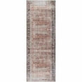 thumbnail image 1 of Boutique Rugs Anahawan Traditional Farmhouse Runner Rug - Machine Washable - Mauve, Taupe, Charcoal - 2'7" x 7'3" Runner, 1 of 19