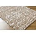 thumbnail image 1 of BoutiqueRugs Anisha Contemporary Area Rug - White, Tan - 18" x 18" Sample, 1 of 6