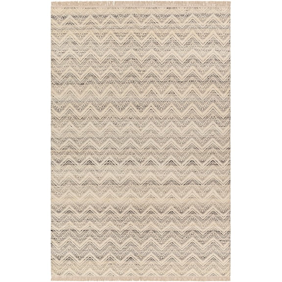 BoutiqueRugs Aqeel Bohemian, Transitional Area Rug - Lambswool, Taupe, Gray - 2' x 3'