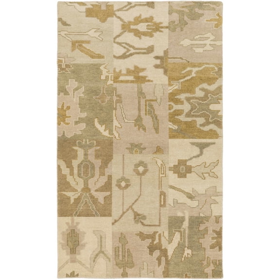 BoutiqueRugs Arbyrd Southwestern Area Rug - Beige, Taupe, Sage - 5' x 8'