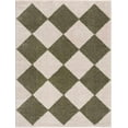 thumbnail image 1 of BoutiqueRugs Arilla Contemporary Area Rug - Machine Washable - Peach, Lime Green - 5'3" x 7', 1 of 9
