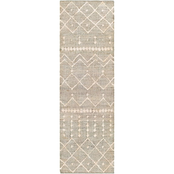 Boutique Rugs Armidale Bohemian, Transitional Runner Rug - Dark Red, Beige, Peach - 2'6" x 8' Runner