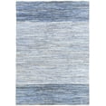 thumbnail image 1 of BoutiqueRugs Armona Handmade Blue Striped Area Rug - Navy, Blue - 5' x 8', 1 of 12
