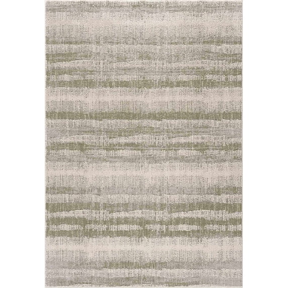 BoutiqueRugs Asmara Contemporary Area Rug - Green, Sage, Light Silver - 7'10" x 10'