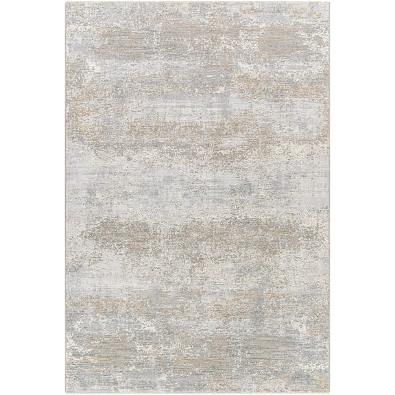 BoutiqueRugs Avani Contemporary Area Rug - Light Gray, Neutral, Dark Gray - 2'7" x 3'11"