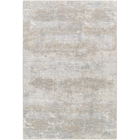 BoutiqueRugs Avani Contemporary Area Rug - Light Gray, Neutral, Dark Gray - 9' x 12'2"