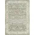 thumbnail image 1 of BoutiqueRugs Aviva Traditional Area Rug - Deep Teal, Dusty Sage, Taupe - 2' x 2'11", 1 of 14