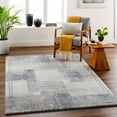 thumbnail image 1 of BoutiqueRugs Bacca Contemporary Area Rug - Natural Gray, Eggplant, Gray - 18" x 18" Sample, 1 of 6