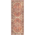 thumbnail image 1 of BoutiqueRugs Bail Traditional Runner Rug - Machine Washable - Beige, Brick Red, Navy - 2'7" x 7'3" Runner, 1 of 12