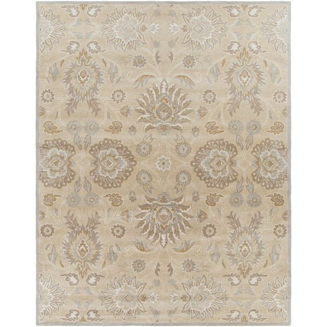 BoutiqueRugs Baileyton Traditional Area Rug - Pale Blue, Taupe, Tan - 10' x 14'