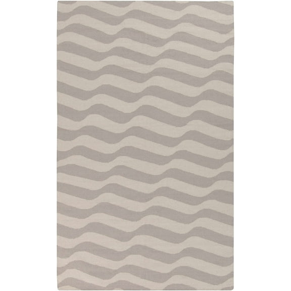 BoutiqueRugs Balsam Contemporary Area Rug - Slate Blue, Light Gray - 2' x 3'