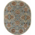 thumbnail image 1 of BoutiqueRugs Bannock Traditional Area Rug - Medium Gray, Tan, Dark Red - 6' x 9', 1 of 16