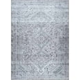 thumbnail image 1 of BoutiqueRugs Barny Traditional Area Rug - Machine Washable - Off White, Denim, Charcoal - 6'7" x 9', 1 of 15